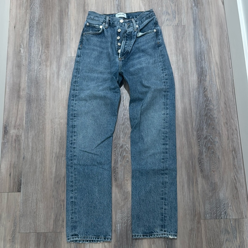 Agolde 90’s Pinch Waist Jeans in Navigate